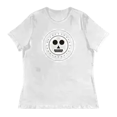 Alas, poor Yorick, camiseta de mujer en color blanco