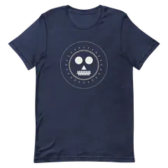 Alas, poor Yorick, camiseta premium de algodón en color marino