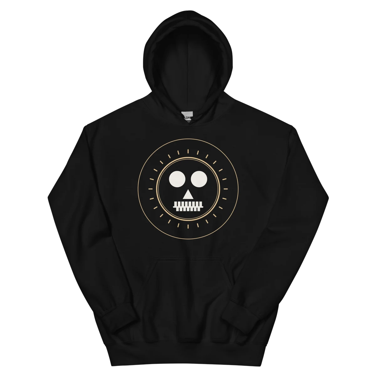 Alas, poor Yorick, sudadera con capucha en color negro