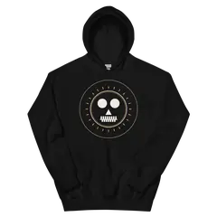 Alas, poor Yorick, sudadera con capucha en color negro