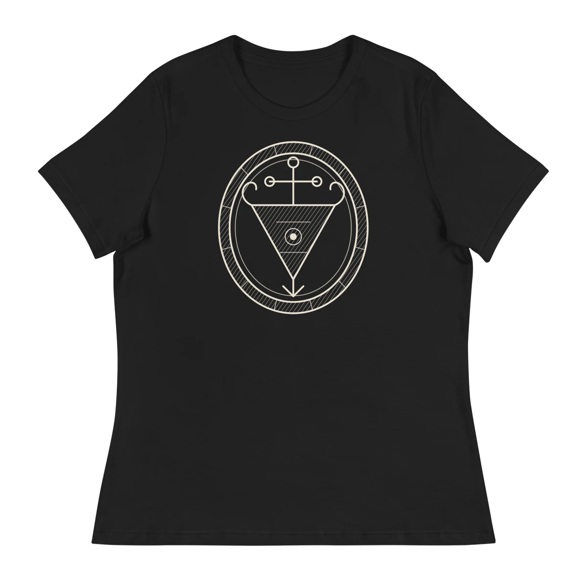 Ars Goetia, camiseta de mujer en color negro