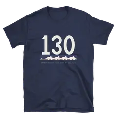 Ciento treinta, camiseta de algodón en color marino