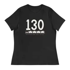 Ciento treinta, camiseta de mujer en color antracita