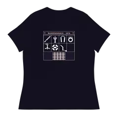 El arsenal de Bansenshukai, camiseta de mujer en color marino