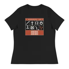 El arsenal de Bansenshukai, camiseta de mujer en color negro