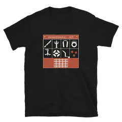 El arsenal de Bansenshukai, camiseta de algodón en color negro
