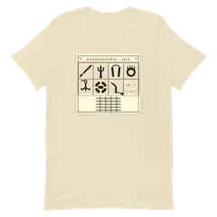 El arsenal de Bansenshukai, camiseta premium de algodón en color arena