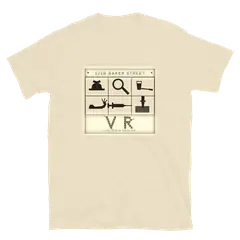 El cajón de Baker Street, camiseta de algodón en color arena