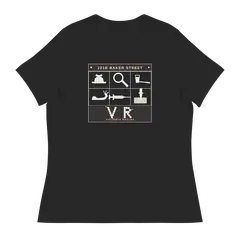 El cajón de Baker Street, T-shirt da donna in antracite