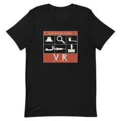 El cajón de Baker Street, T-shirt premium di cotone in nero