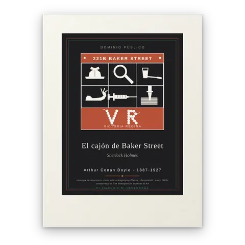 Póster de El problema final · El cajón de Baker Street