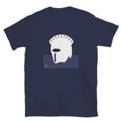 El casco corintio, camiseta de algodón en color marino
