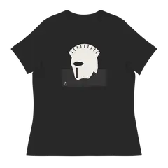 El casco corintio, Damen-T-Shirt in Anthrazit