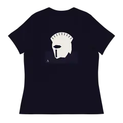 El casco corintio, Damen-T-Shirt in Navy