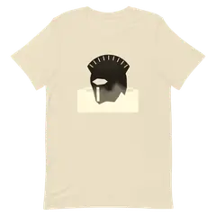 El casco corintio, T-shirt premium di cotone in sabbia