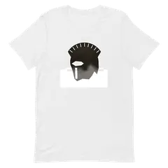 El casco corintio, T-shirt premium di cotone in bianco