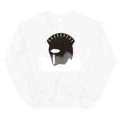 El casco corintio, crew neck sweatshirt in white