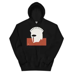 El casco corintio, Hoodie in Schwarz
