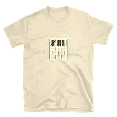 El conde de Montecristo, camiseta de algodón en color arena