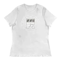 El conde de Montecristo, camiseta de mujer en color blanco