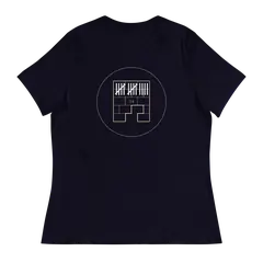 El conde de Montecristo, camiseta de mujer en color marino