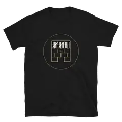 El conde de Montecristo, camiseta de algodón en color negro