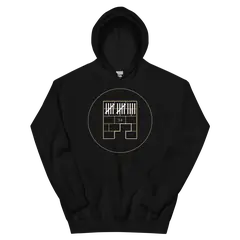El conde de Montecristo, sudadera con capucha en color negro