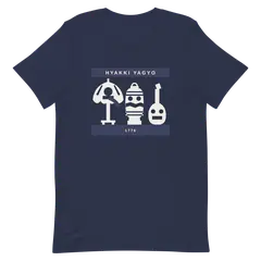 El desfile de los trastos, camiseta premium de algodón en color marino