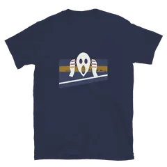 El grito, camiseta de algodón en color marino