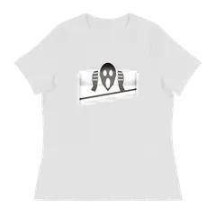 El grito, Damen-T-Shirt in Weiß
