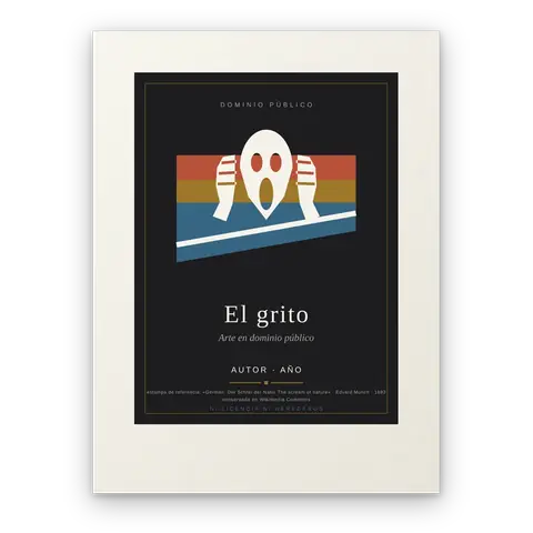 Póster de Cronos · El grito