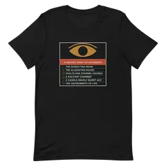 El moderno Prometeo, camiseta premium de algodón en color negro