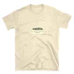 El Nautilus, camiseta de algodón en color arena