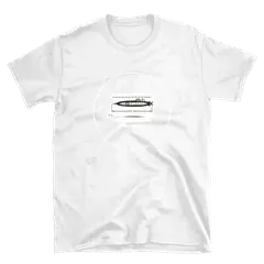 El Nautilus, camiseta de algodón en color blanco
