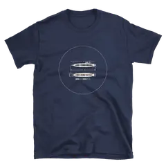El Nautilus, camiseta de algodón en color marino