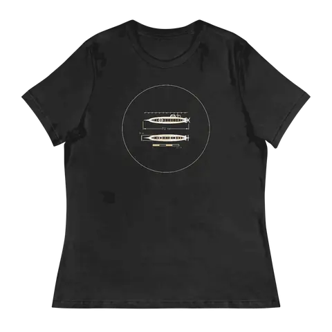 Damen-T-Shirt zu Punto Nemo · El Nautilus
