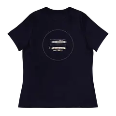 El Nautilus, camiseta de mujer en color marino