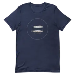 El Nautilus, camiseta premium de algodón en color marino