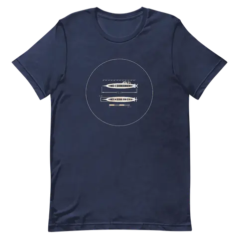 Premium-T-Shirt zu Punto Nemo · El Nautilus