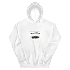 El Nautilus, sudadera con capucha en color blanco