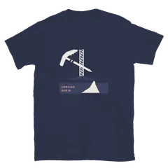 El piolet de Whymper, Baumwoll-T-Shirt in Navy
