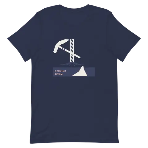 Premium-T-Shirt zu Cliffhanger · El piolet de Whymper