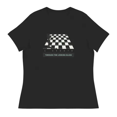 T-shirt da donna di Reina Roja 2: Loba Negra · El tablero de la reina roja