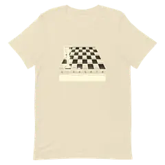 El tablero de la reina roja, Premium-Baumwoll-T-Shirt in Sand