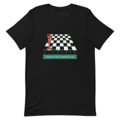 El tablero de la reina roja, Premium-Baumwoll-T-Shirt in Schwarz