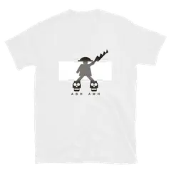 La bandera de Roberts, camiseta de algodón en color blanco