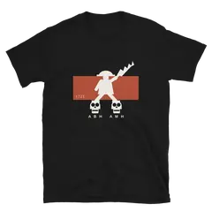 La bandera de Roberts, camiseta de algodón en color negro