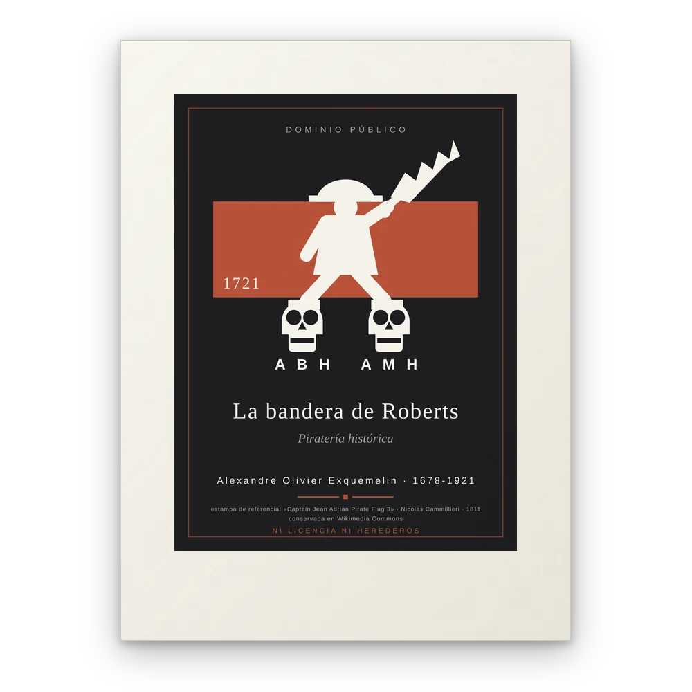 La bandera de Roberts, lámina en papel mate