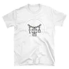 La cadena de Marley, camiseta de algodón en color blanco