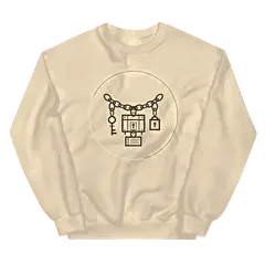 La cadena de Marley, sweat col rond en sable